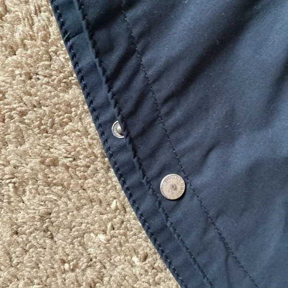 VTG 90’s Authentic BURBERRY London Black Cape Jacket Poncho Funnel Neck - Picture 15 of 15